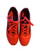 A Red Cleats/Soccer Shoes from Adidas in size 12Y for neutral. (Front View)