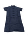 A Blue Short Sleeve Dresses from Shanghai Tang in size 7Y for girl. (Front View)