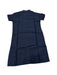 A Blue Short Sleeve Dresses from Shanghai Tang in size 7Y for girl. (Back View)