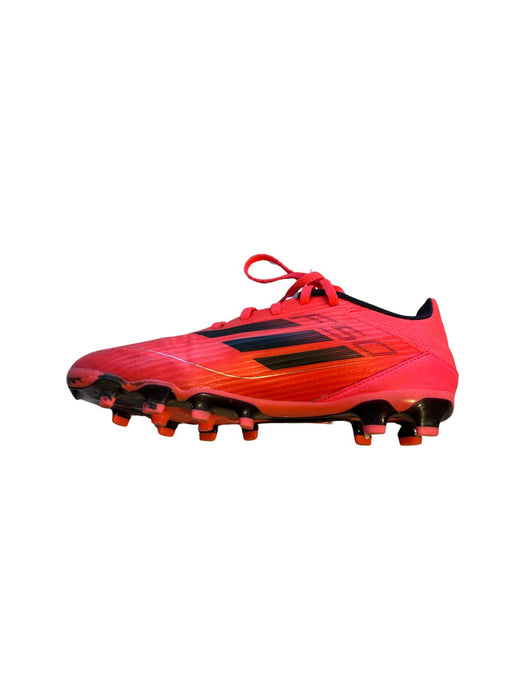 A Red Cleats/Soccer Shoes from Adidas in size 12Y for neutral. (Back View)