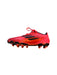 A Red Cleats/Soccer Shoes from Adidas in size 12Y for neutral. (Back View)