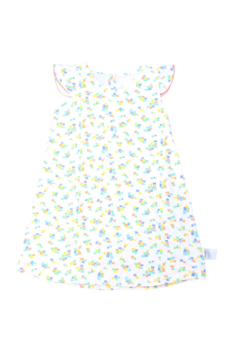A Multicolour Sleeveless Dresses from The Bonnie Mob in size 4T for girl. (Front View)