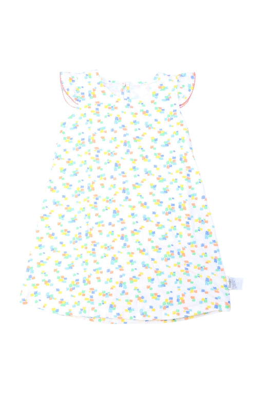 A Multicolour Sleeveless Dresses from The Bonnie Mob in size 4T for girl. (Front View)