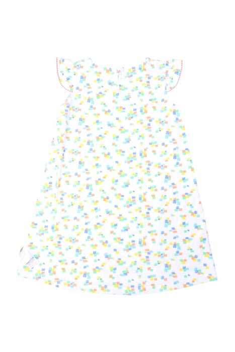 A Multicolour Sleeveless Dresses from The Bonnie Mob in size 4T for girl. (Back View)