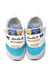 A Multicolour Sneakers from Miki House x Mizuno in size 3T for girl. (Back View)