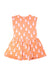 A Orange Sleeveless Dresses from Seed in size 8Y for girl. (Front View)