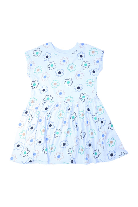 A Multicolour Short Sleeve Dresses from Seed in size 8Y for girl. (Front View)