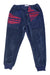 A Navy Sweatpants from As Know As Ponpoko in size 4T for girl. (Front View)
