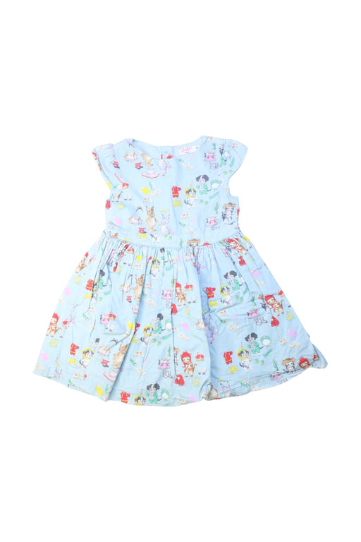 A Multicolour Sleeveless Dresses from Cath Kids London in size 3T for girl. (Front View)