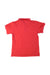 A Red Short Sleeve Polos from Tommy Hilfiger in size 12Y for boy. (Back View)