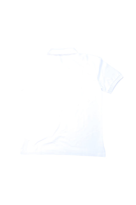 A White Short Sleeve Polos from Polo Ralph Lauren in size 10Y for boy. (Back View)