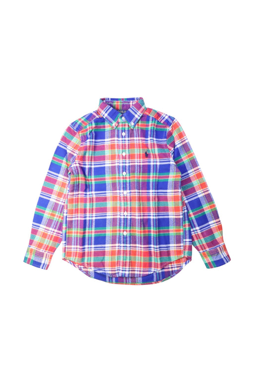 A Multicolour Long Sleeve Shirts from Polo Ralph Lauren in size 8Y for boy. (Front View)