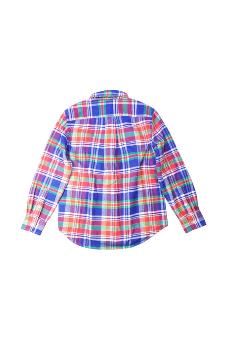 A Multicolour Long Sleeve Shirts from Polo Ralph Lauren in size 8Y for boy. (Back View)