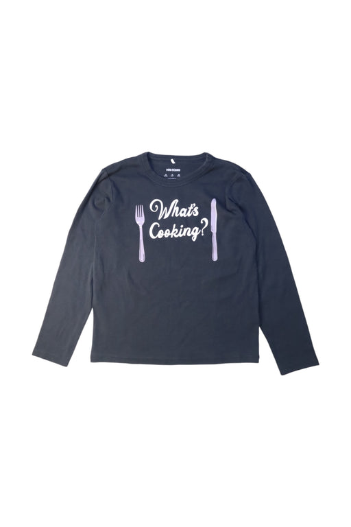 A Black Long Sleeve T Shirts from Mini Rodini in size 9Y for boy. (Front View)