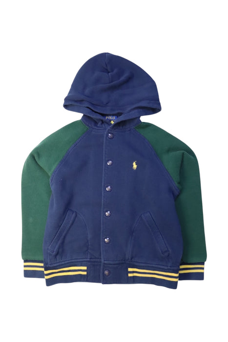 A Multicolour Hooded Sweatshirts from Polo Ralph Lauren in size 8Y for boy. (Front View)