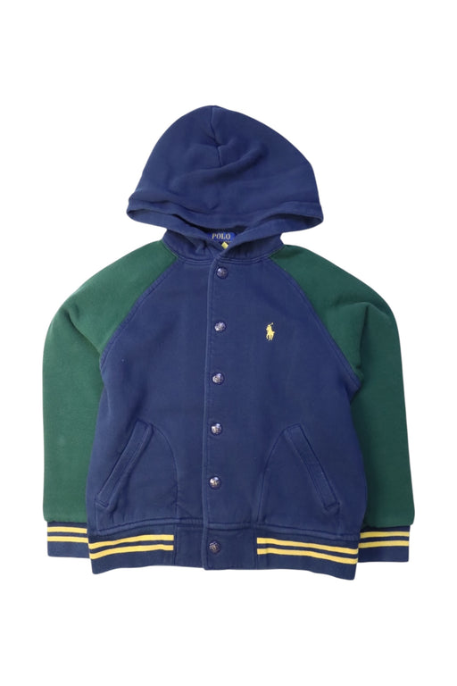 A Multicolour Hooded Sweatshirts from Polo Ralph Lauren in size 8Y for boy. (Front View)