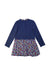 A Multicolour Long Sleeve Dresses from Sergent Major in size 8Y for girl. (Back View)