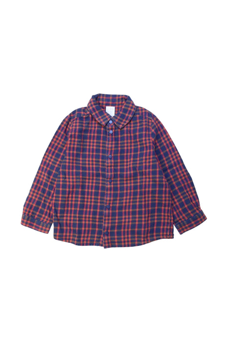 A Blue Long Sleeve Shirts from COS in size 2T for girl. (Front View)