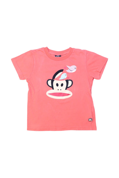 A Pink Short Sleeve T Shirts from Paul Frank in size 3T for neutral. (Front View)