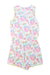 A Multicolour Sleeveless Rompers from Young Hearts by Collette Dinnigan in size 7Y for girl. (Back View)