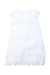 A White Sleeveless Dresses from Mayoral in size 6T for girl. (Back View)