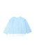 A Blue Long Sleeve Shirts from COS in size 4T for girl. (Front View)