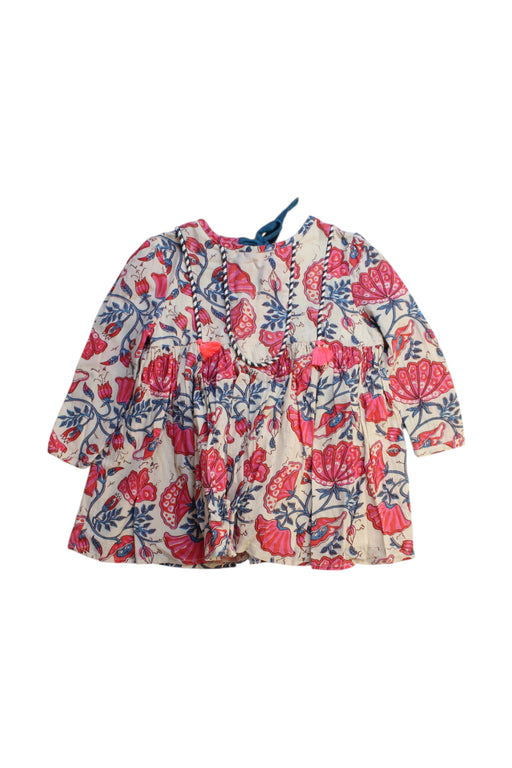 A Multicolour Long Sleeve Dresses from Louise Misha in size 2T for girl. (Front View)