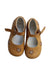 A Beige Flats from Beberlis in size 18-24M for girl. (Back View)