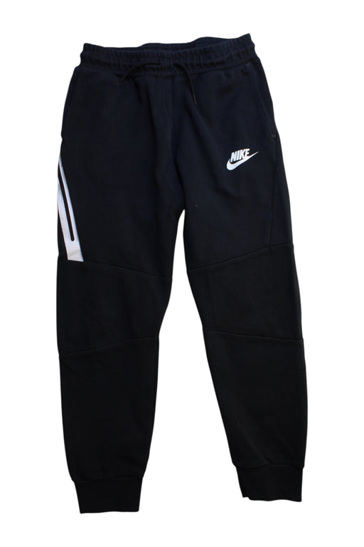 A Black Sweatpants from Nike in size 13Y for boy. (Front View)