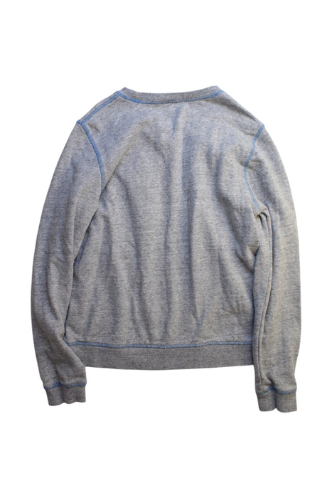 A Grey Crewneck Sweatshirts from Little Marc Jacobs in size 12Y for girl. (Back View)