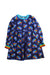 A Multicolour Long Sleeve Dresses from Little Bird in size 5T for girl. (Front View)