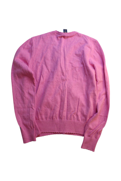 A Pink Cardigans from Polo Ralph Lauren in size 14Y for girl. (Back View)