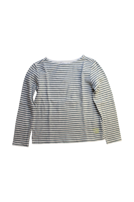 A Grey Long Sleeve Tops from Bonpoint in size 10Y for girl. (Front View)