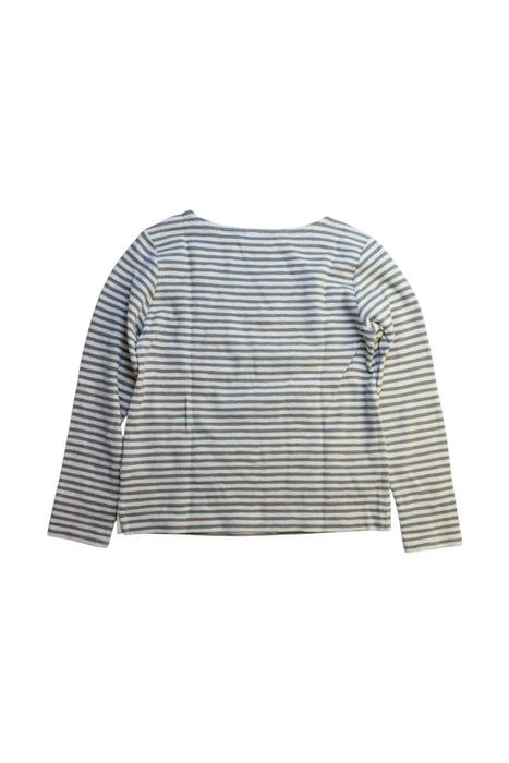 A Grey Long Sleeve Tops from Bonpoint in size 10Y for girl. (Back View)