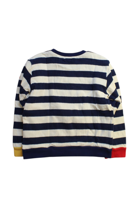 A Multicolour Crewneck Sweatshirts from Hot Biscuits Mikihouse in size 6T for boy. (Back View)