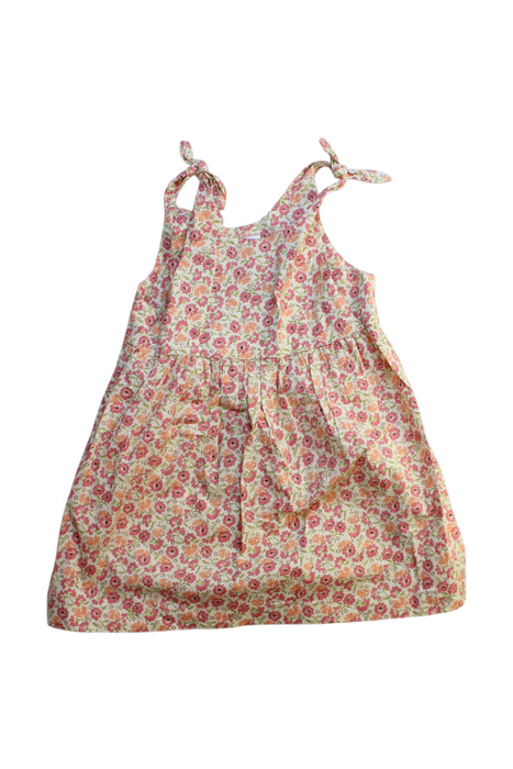 A Multicolour Sleeveless Dresses from By the Sea in size 3T for girl. (Front View)