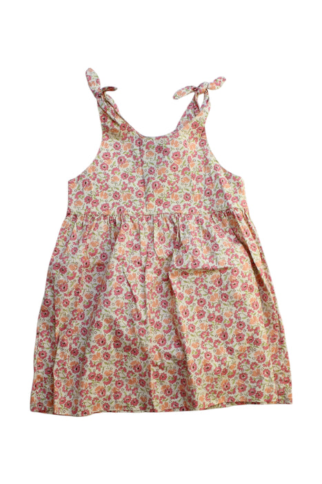 A Multicolour Sleeveless Dresses from By the Sea in size 3T for girl. (Back View)