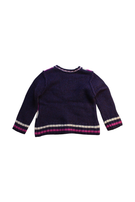 A Multicolour Knit Sweaters from Bonpoint in size 4T for girl. (Back View)