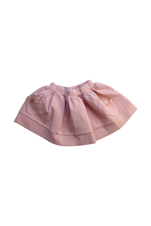 A Pink Short Skirts from Momonittu in size 4T for girl. (Front View)