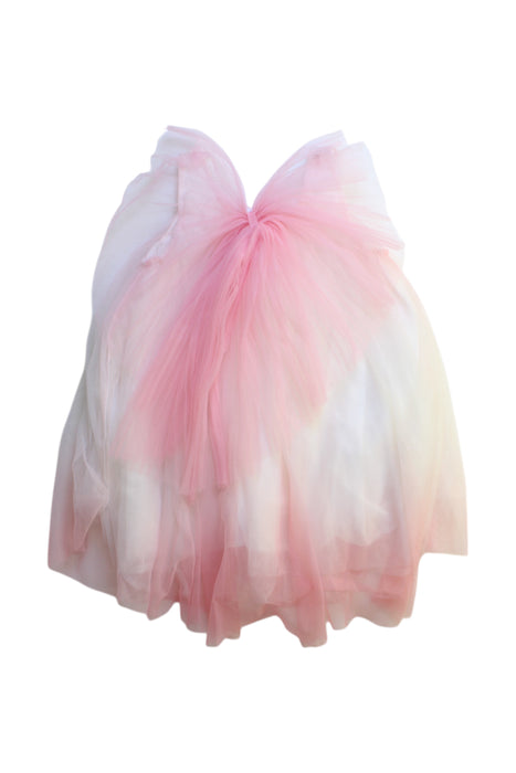 A White Sleeveless Dresses from Balabala in size 3T for girl. (Back View)