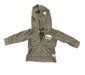 A Grey Zippered Sweatshirts from Roots in size 6-12M for neutral. (Front View)