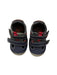 A Navy Sandals from Stride Rite in size 12-18M for boy. (Back View)