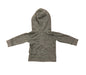 A Grey Zippered Sweatshirts from Roots in size 6-12M for neutral. (Back View)