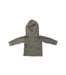 A Grey Zippered Sweatshirts from Roots in size 6-12M for neutral. (Back View)