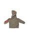 A Grey Hooded Sweatshirts from Roots in size 3-6M for neutral. (Back View)