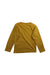 A Yellow Long Sleeve T Shirts from Bellerose in size 4T for boy. (Back View)