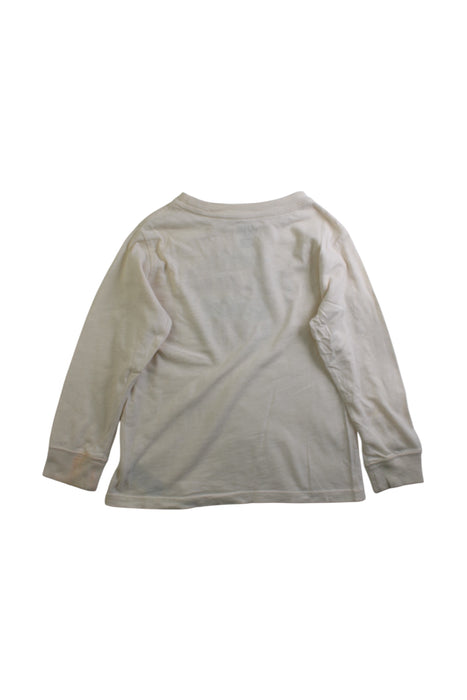 A White Long Sleeve T Shirts from Polo Ralph Lauren in size 3T for boy. (Back View)