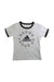 A White Short Sleeve T Shirts from Adidas in size 4T for neutral. (Front View)