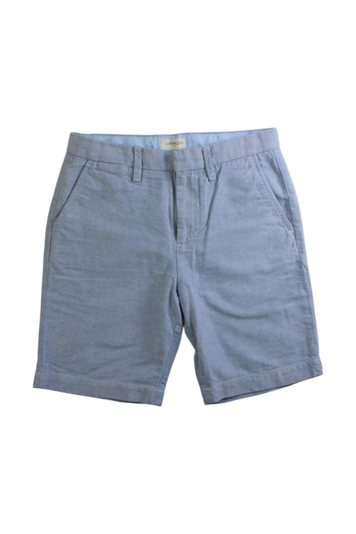 A Blue Shorts from Crewcuts in size 7Y for boy. (Front View)