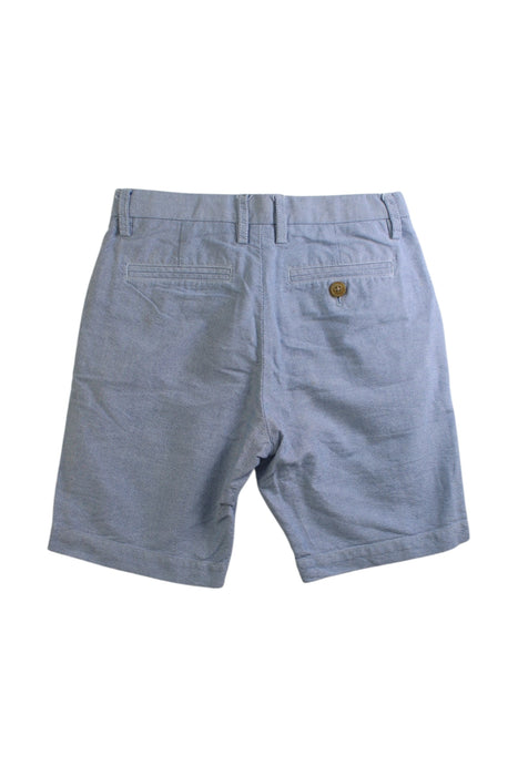 A Blue Shorts from Crewcuts in size 7Y for boy. (Back View)